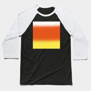 Candy Corn Gradient Baseball T-Shirt